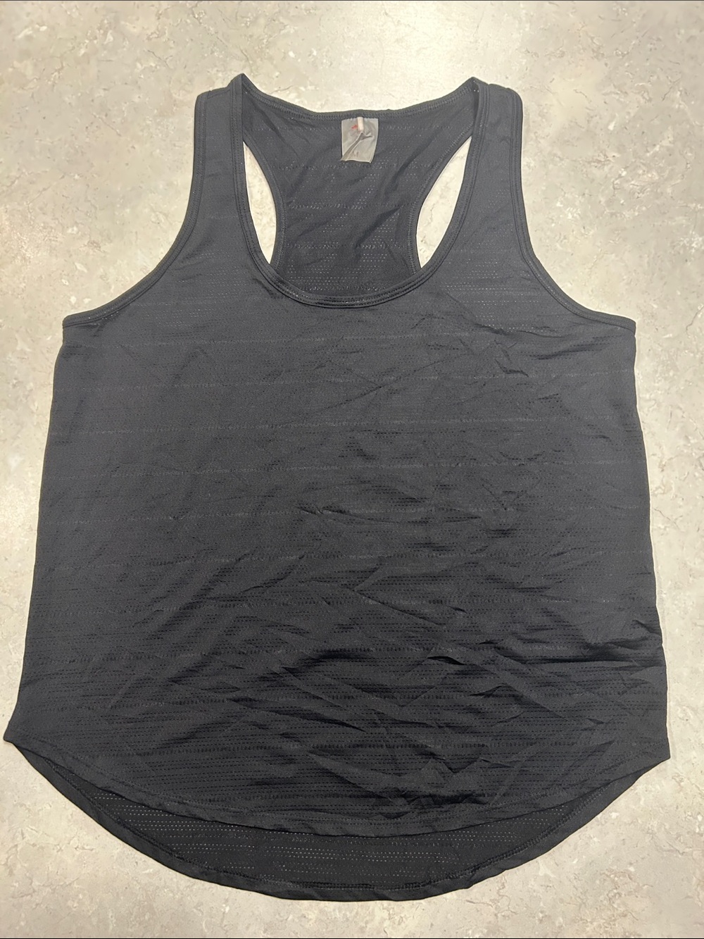 Women's Black Racerback Tank Top - Lightweight Active Layer